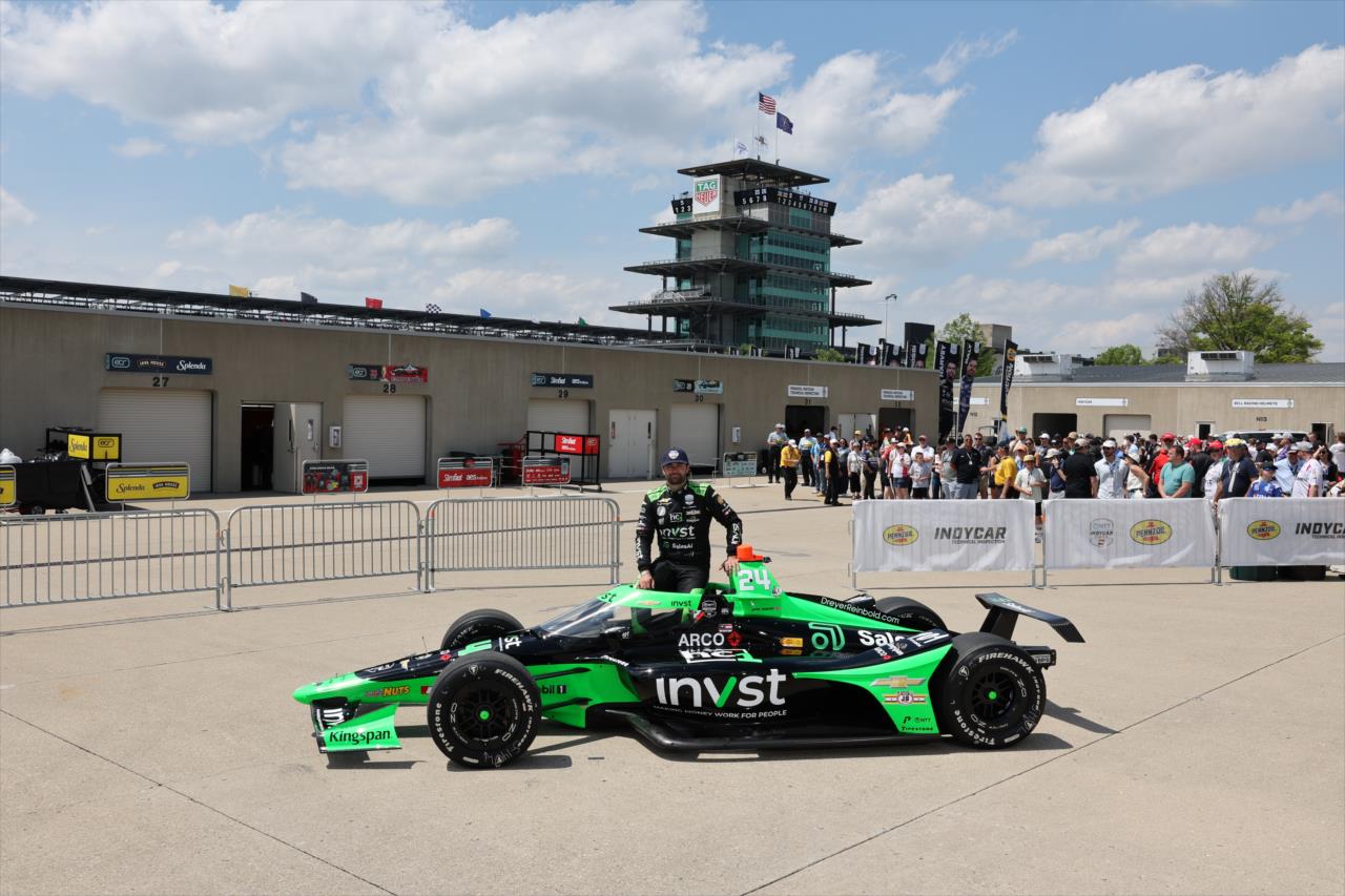 Jack Harvey - Indianapolis 500 Qualification Photo - By: Travis Hinkle -- Photo by: Travis Hinkle